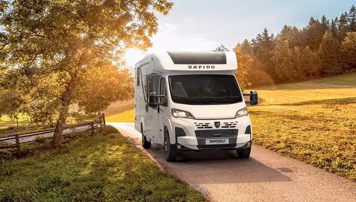Rapido Motorhome In Countryside